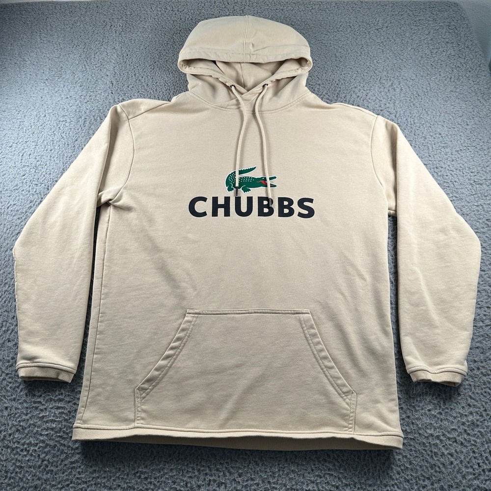 U Suck At Golf Happy Gilmore Chubbs Hoodie‎ Men's Large Beige